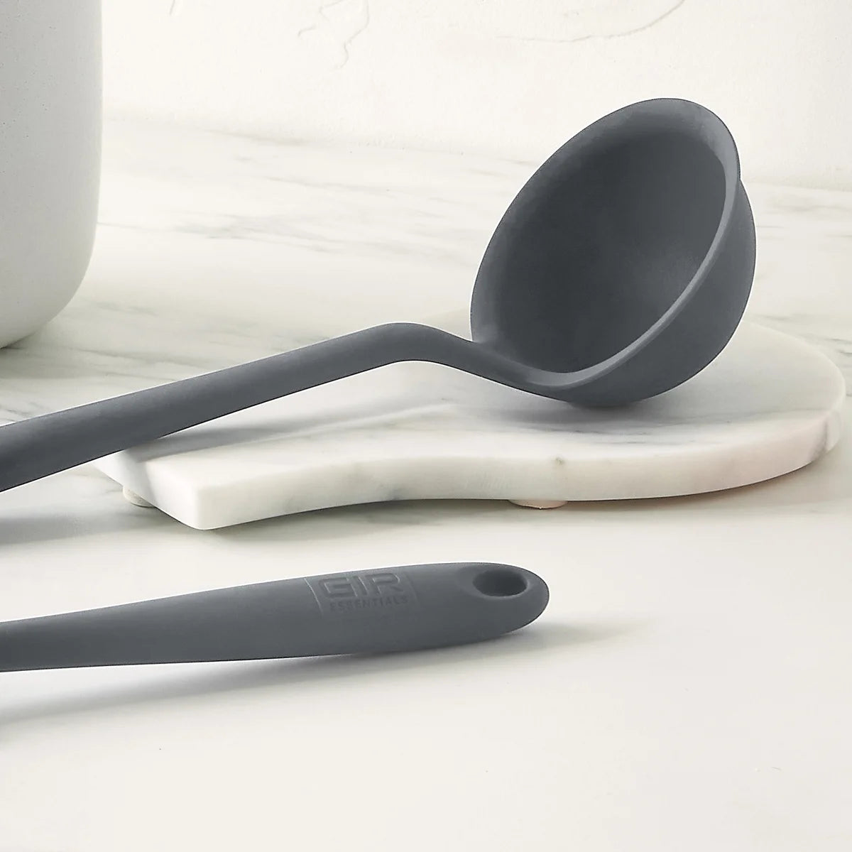 GIR ESSENTIALS - Ensemble de 10 Ustensiles en Silicone-piece-silicone-utensil-set-costco-1839700-gris-grey-4