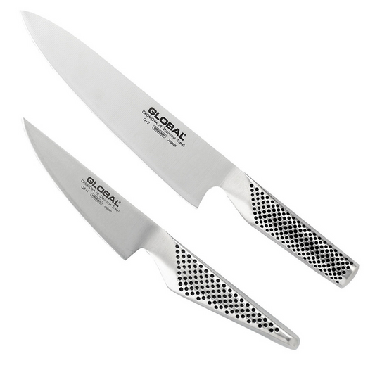 GLOBAL - Ensemble de 2 couteaux en Acier Inoxydable Cromova-knives-stainless-steel-costco-1832275-2