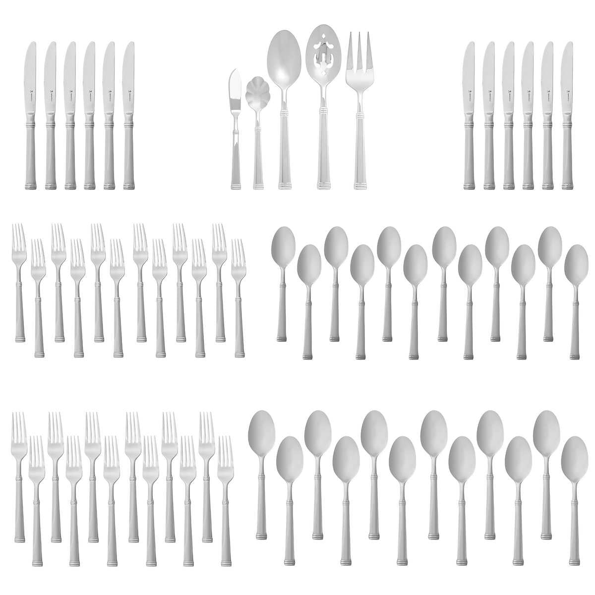 HENCKELS - Plaza 65 Piece Utensil Set