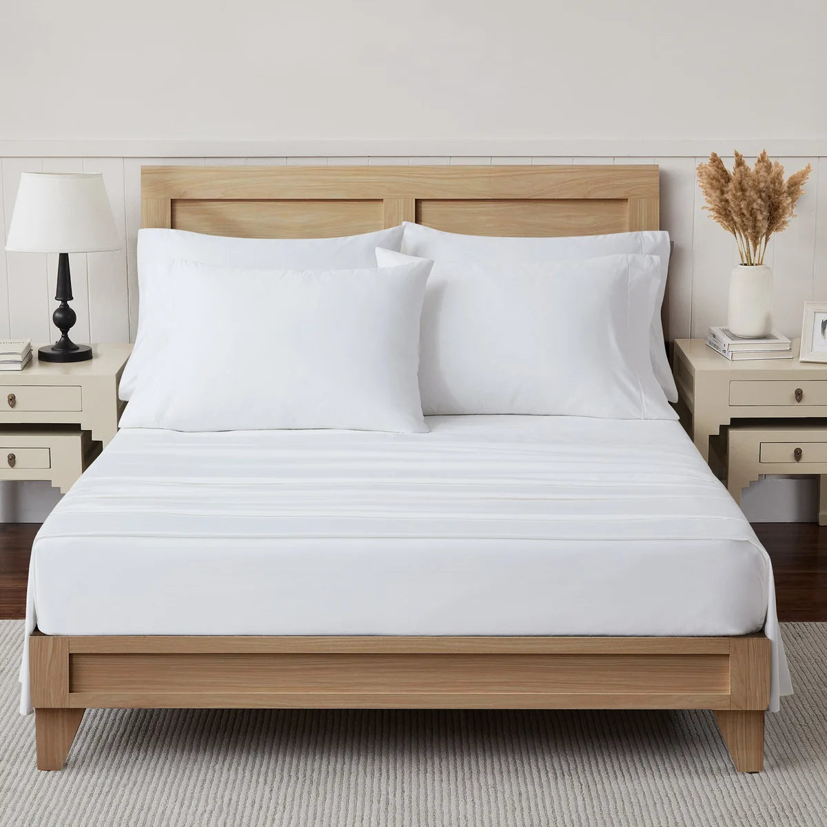 HIGHLAND PARK - Ensemble de Draps 6 Pièces-piece-sheet-set-1000-thread-count-contexture-costco-9876104-2