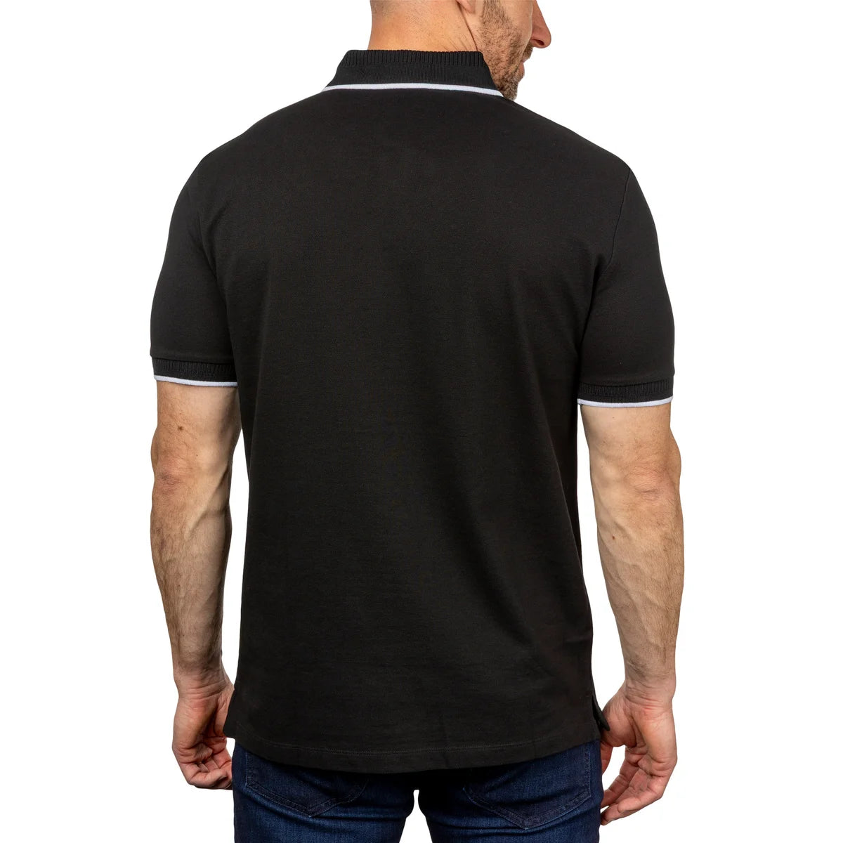 HUGO BOSS - Polo pour Homme Deresiono-men's-shirt-costco-10231467-noir-black-3