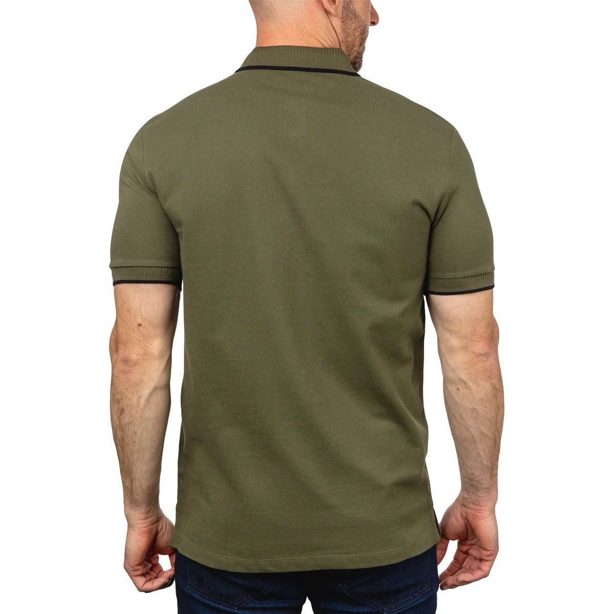 HUGO BOSS - Polo pour Homme Deresiono-men's-shirt-costco-10231467-vert-green-3