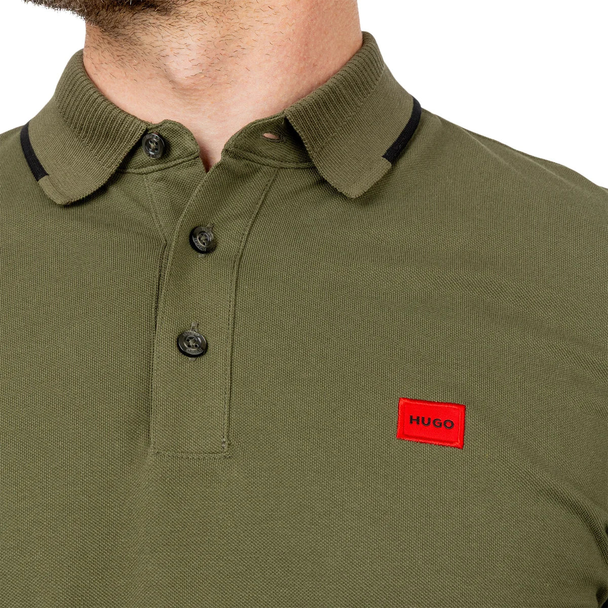 HUGO BOSS - Polo pour Homme Deresiono-men's-shirt-costco-10231467-vert-green-4