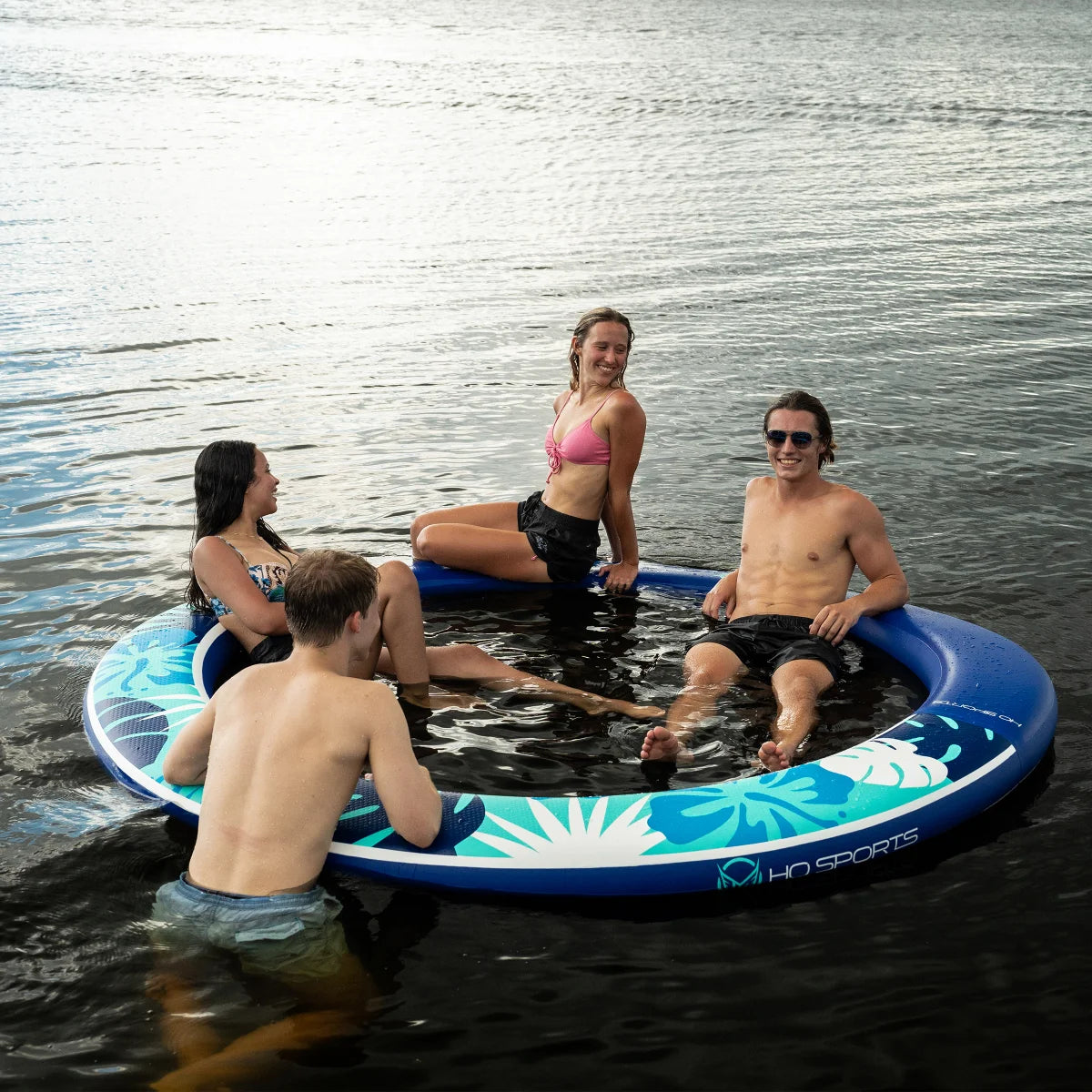 HO SPORTS - Anneau Flotant de 8 Pieds Mini Oasis-foot-water-ring-costco-1834482