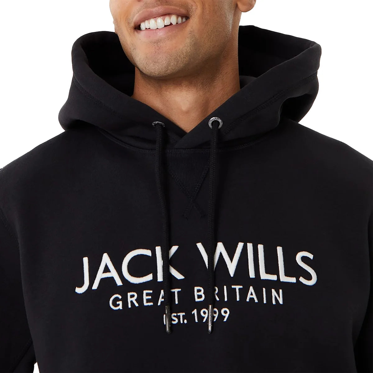JACK WILLS - Chandail à Capuchon pour Homme-Mens-Hoodie-1912838-1924771-Noir-Black