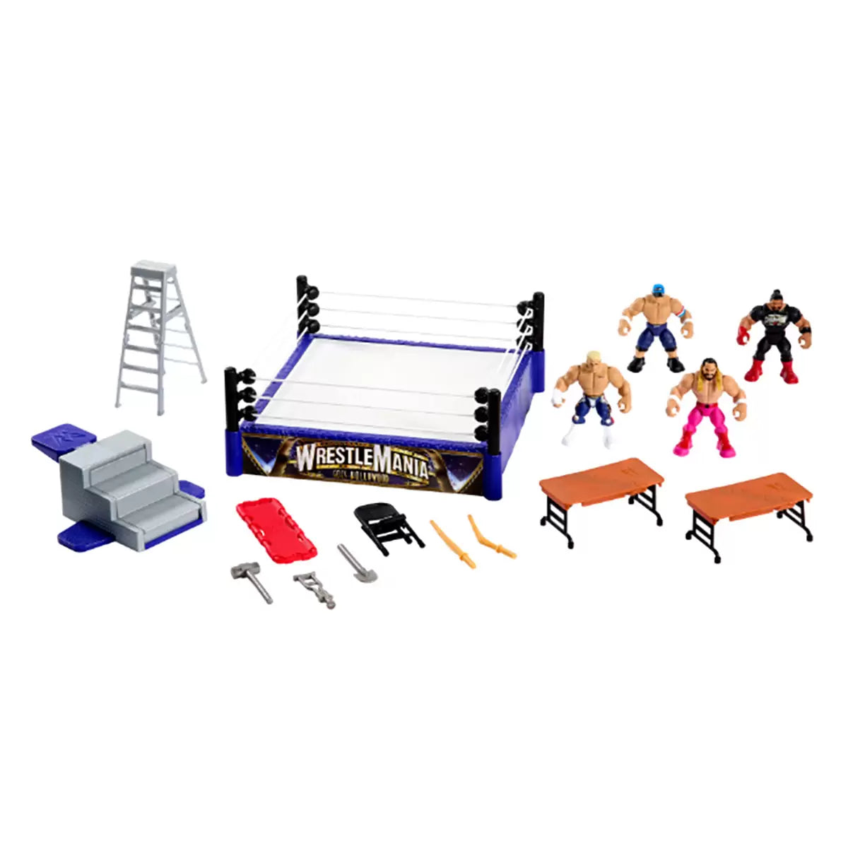 WWE - Paquet Mini Chaos Knuckle Crunchers-cody-rhodes-seth-rollins-john-cena-roman-reigns-mayhem-pack-costco-1740037-3
