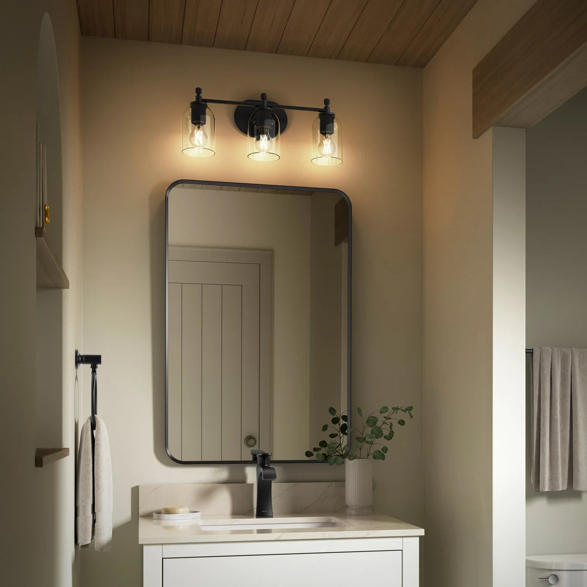 KOHLER - Applique Murale à Trois Ampoules Orime-light-sconce-costco-1806214-3