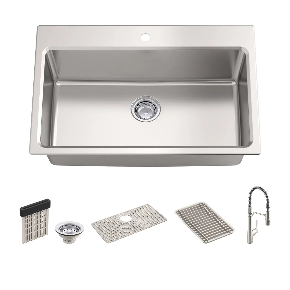 KOHLER - Trousse d'Évier Pro-Function-function-kitchen-sink-kit-costco-1667833-2