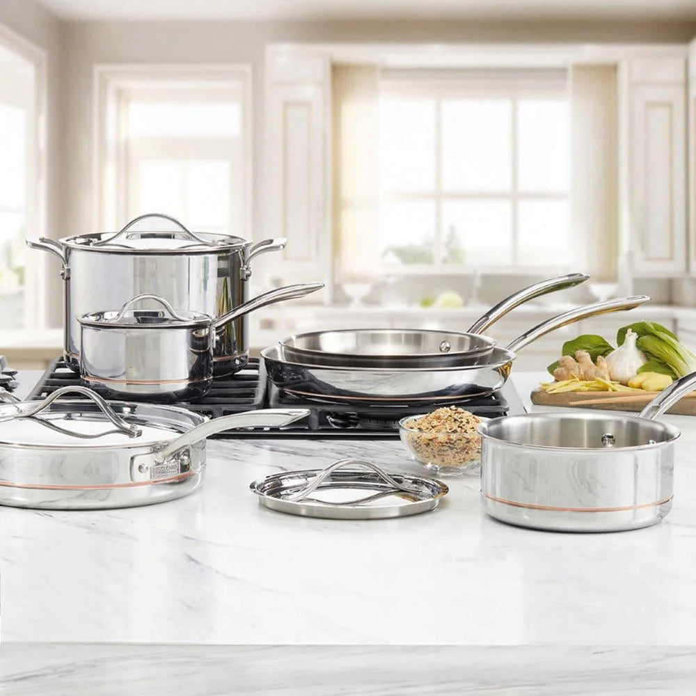 Kirkland-signature-batterie-cuisine-acier-inoxydable-5-couches-ply-clad-stainless-steel-cookware-2
