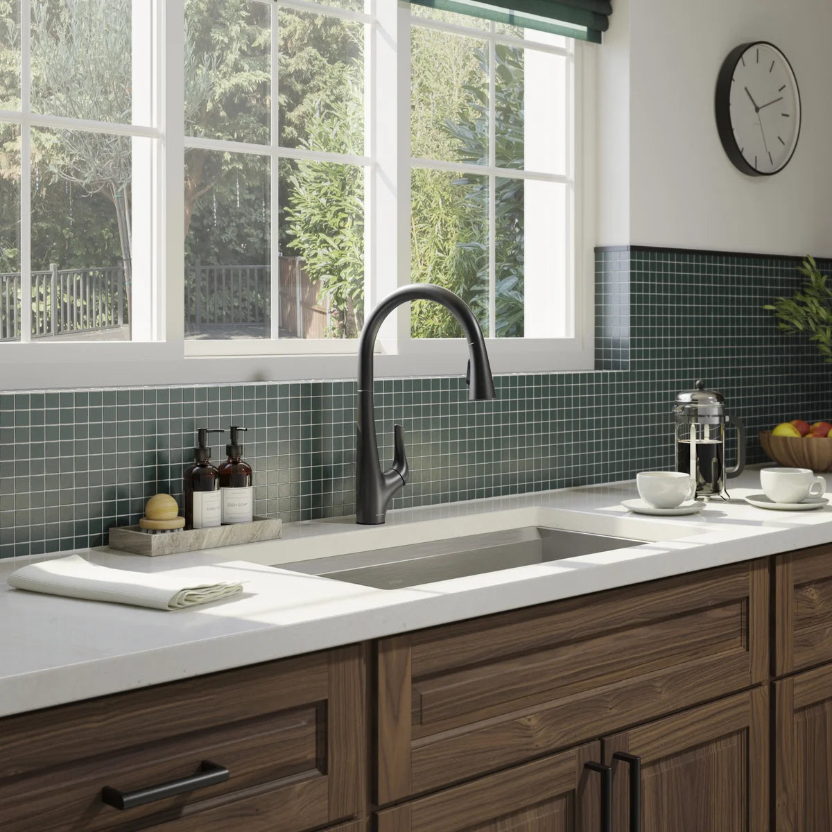 KOHLER - Robinet de Cuisine Rétractable Bevin-R43210-BL-kitchen-faucet-black-noir-costco-1773615-7
