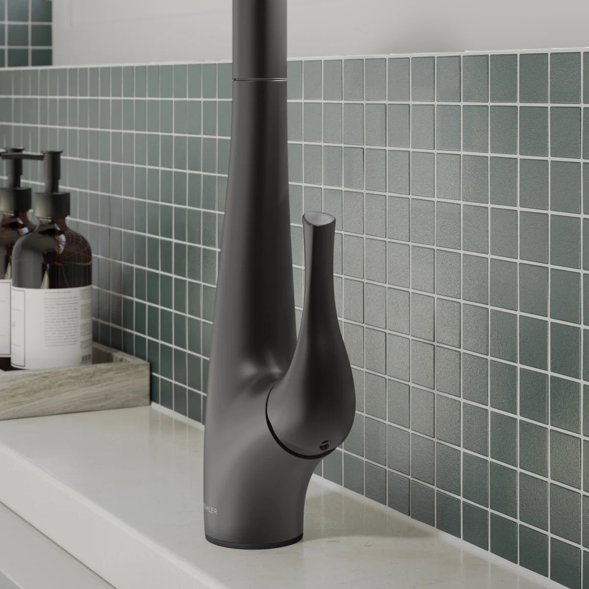 KOHLER - Robinet de Cuisine Rétractable Bevin-R43210-BL-kitchen-faucet-black-noir-costco-1773615-8