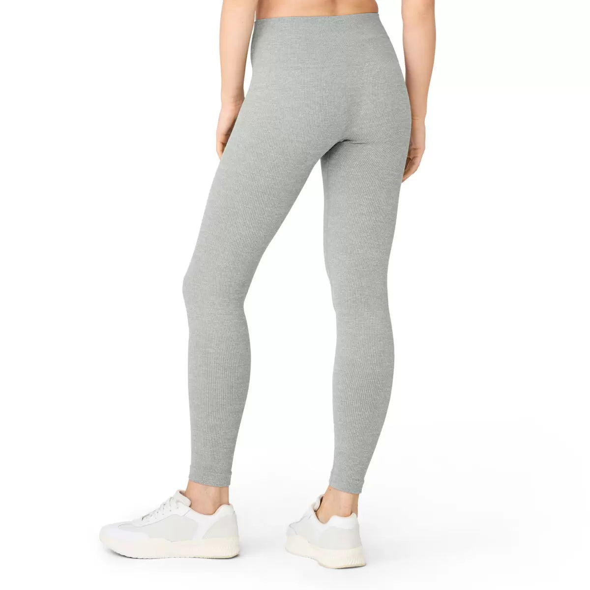 LEMON - Paquet de 2 Leggings Côtelés pour Femme-ribbed-legging-pack-women's-costco-7854000-brun-brown-gris-grey-4