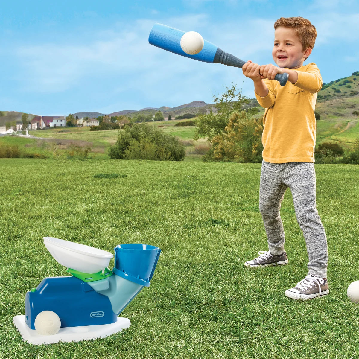 LITTLE TIKES - Le Meilleur Entraineur de Baseball et Tennis-ultimate-baseball-&-tennis-trainer-costco-1784915-4
