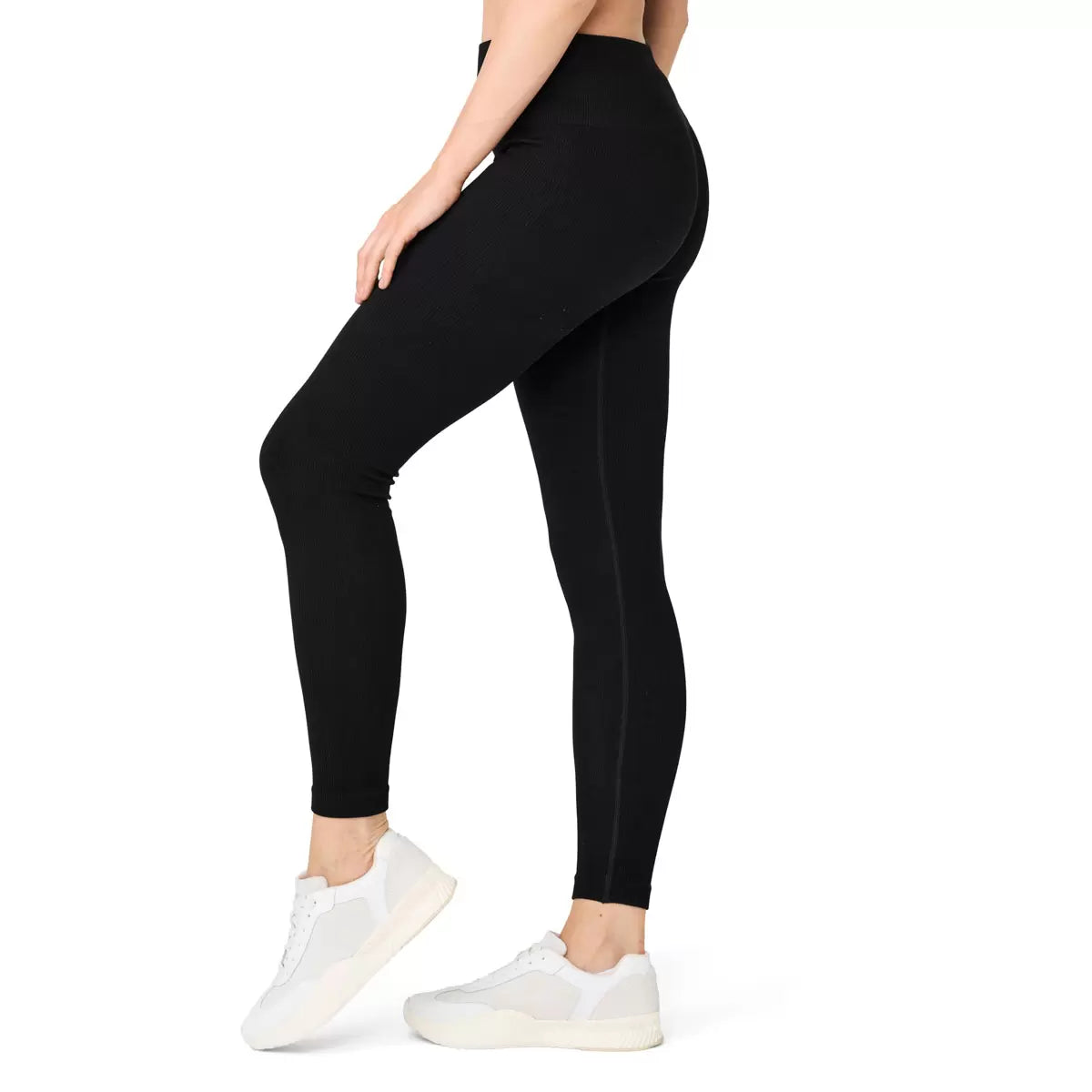 LEMON - Paquet de 2 Leggings Côtelés pour Femme-ribbed-legging-pack-women's-costco-7854000-noir-black-3