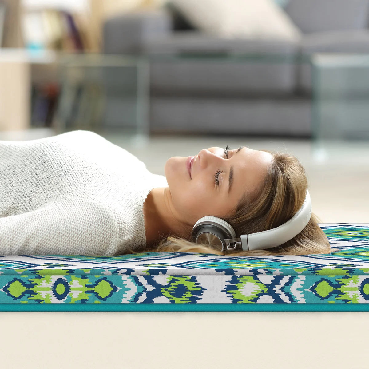 NOVAFORM - Matelas De Camping-mat-dimaond-mirage-vert-bleu-blue-green-blanc-white-costco-3863942-6