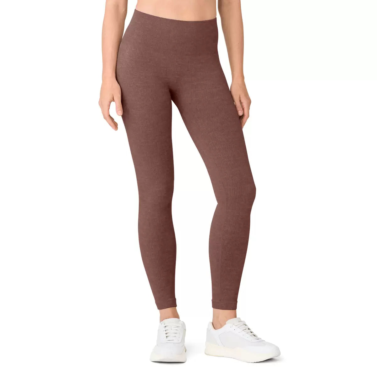 LEMON - Paquet de 2 Leggings Côtelés pour Femme-ribbed-legging-pack-women's-costco-7854000-brun-brown-gris-grey-5