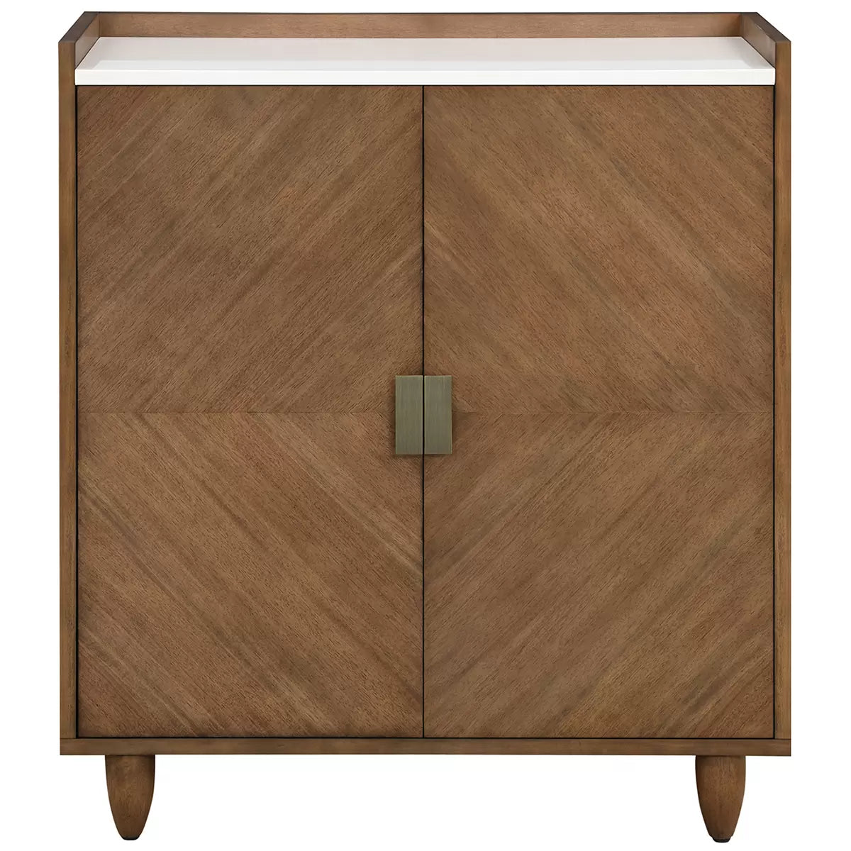 LOXLEY ROWE - Andrea Bar Cabinet with Storage *As Is*