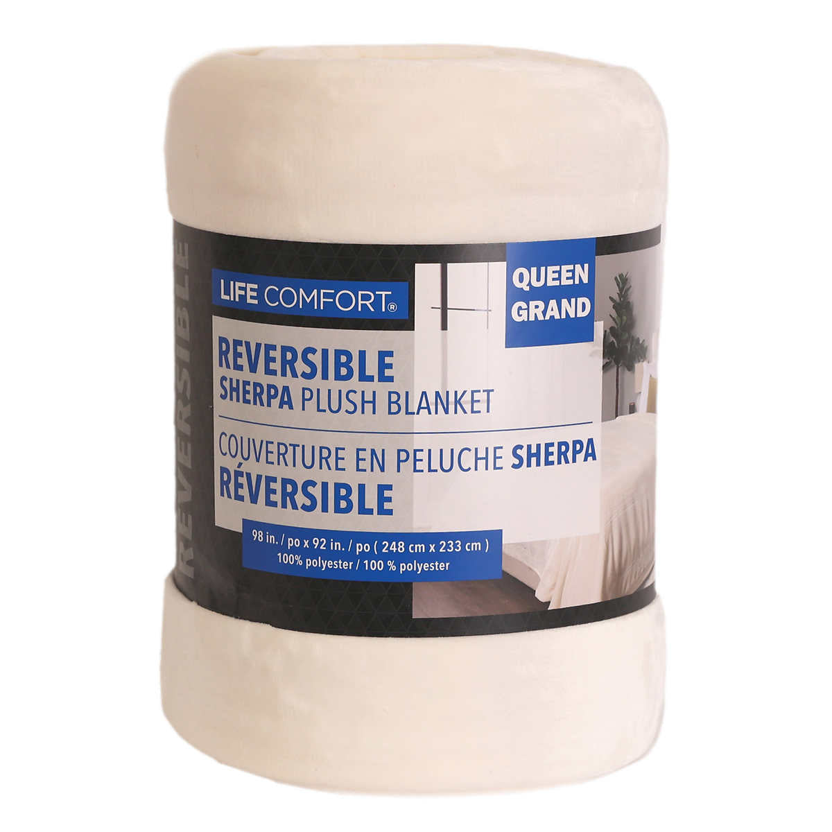 lifecomfort-couverture-peluche-sherpa-réversible-reversible-sherpa-plush-blanket