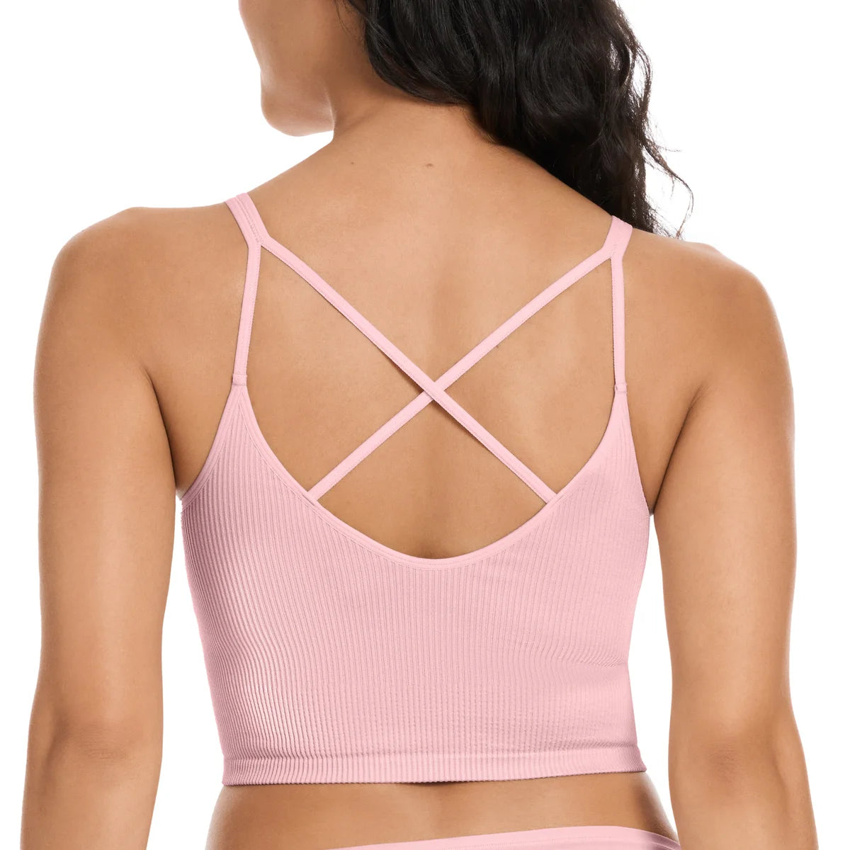 LEMON - Paquet de 2 Soutiens-Gorge de Yoga Côtelé-ribbed-yoga-bra-pack-costco-2843810-creme-cream-rose-pink-7