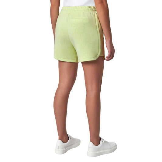 MONDETTA - Short à Taille Haute pour Femme-WOMEN'S-HIGH-RISE-SHORT-GREEN-VERT-COSTCO-4446001-2