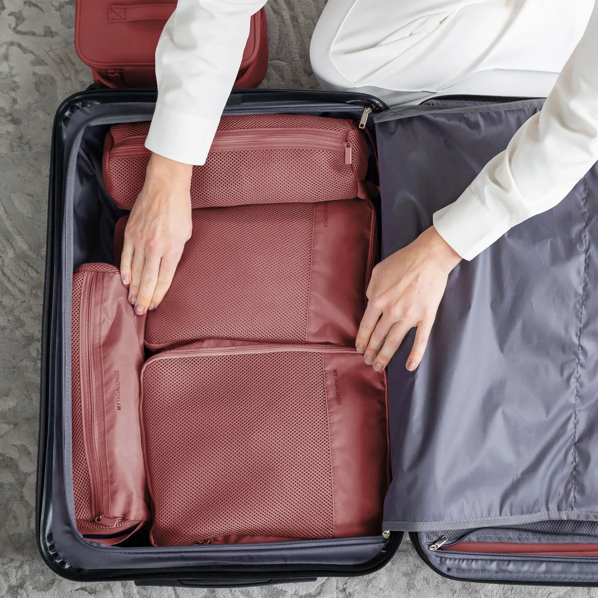 MYTAGALONGS - Ensemble de 6 Pochettes de Voyage-suitcase-organizers-costco-1924710-5