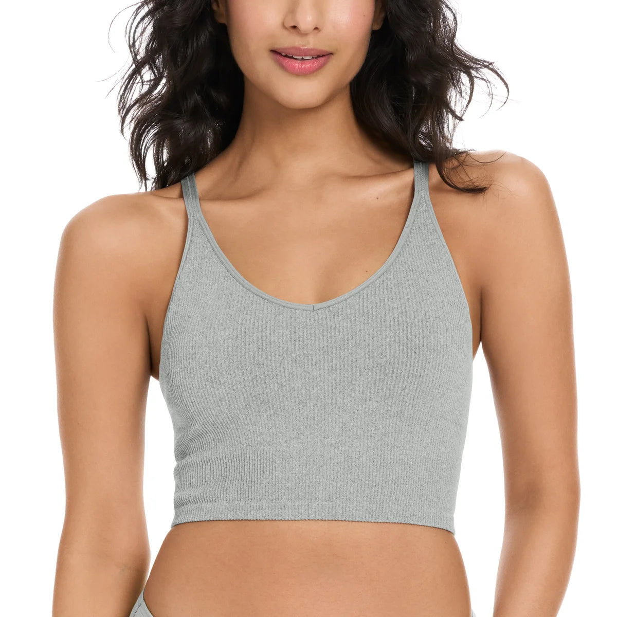 LEMON - Paquet de 2 Soutiens-Gorge de Yoga Côtelé-ribbed-yoga-bra-pack-costco-2843810-grey-gris-noir-black-3