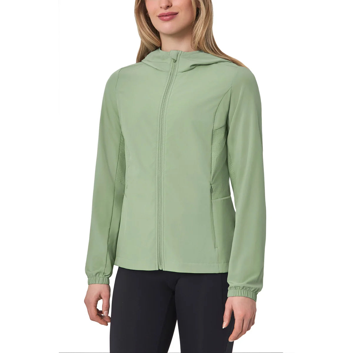 MONDETTA - Veste Active Légère pour Femme-women's-lightweight-active-jacket-costco-1870460-green-vert