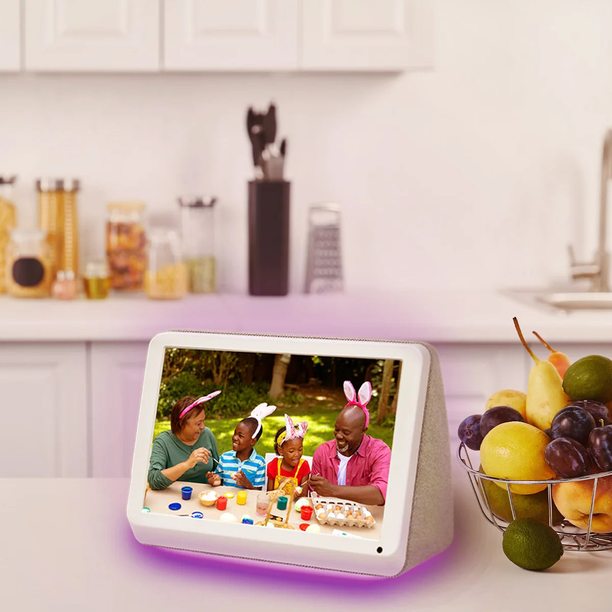 MYLUMA - Cadre Photo Numérique LED Wi-Fi de 7 po PhotoShare *Boite Ouverte*-7 in. LED Wi-Fi Digital Frame-costco-1944579-6