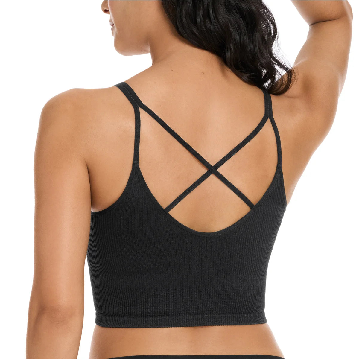LEMON - Paquet de 2 Soutiens-Gorge de Yoga Côtelé-ribbed-yoga-bra-pack-costco-2843810-grey-gris-noir-black-7