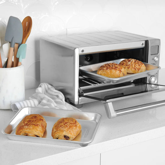 NORDIC WARE - Ensemble de 4 Sixième de Plaques à Pâtisserie-sicth-baking-sheet-pans-4-pack=set-of-costco-1679949-2