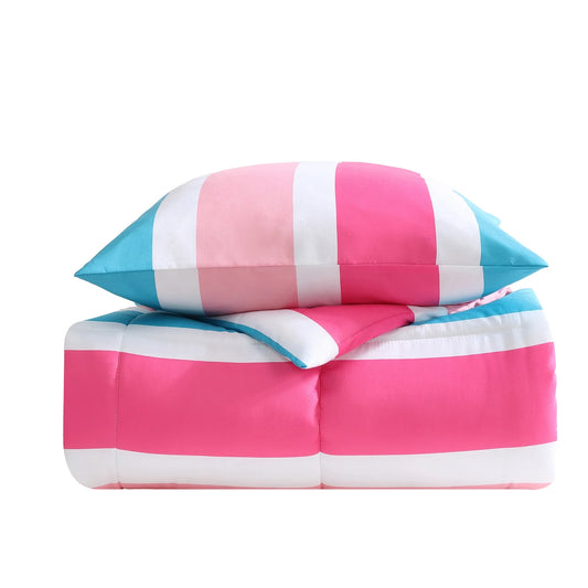 NAUTICA - Ensemble de Douillette 2 Pièces-twin-comforter-set-piece-lit-simple-costco-1706584-rose-pink