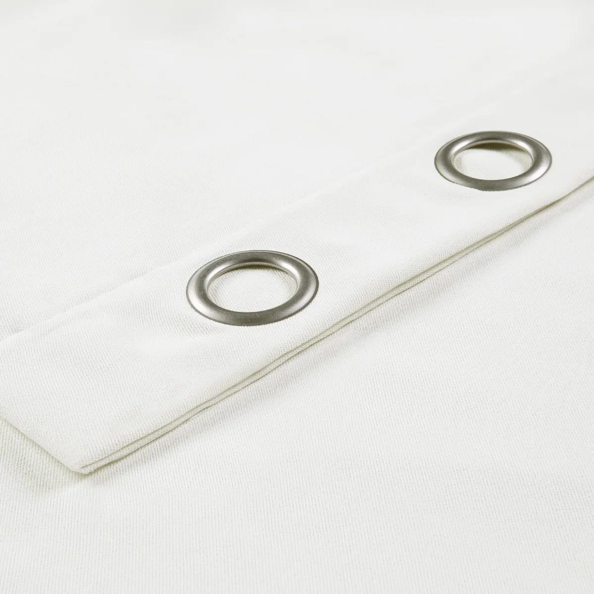 SUN+BLK - Ensemble de 2 Rideaux Totalement Obscurcissant Nantes-blackout-total-curtain-panel-pair-costco-4595120-white-blanc-4