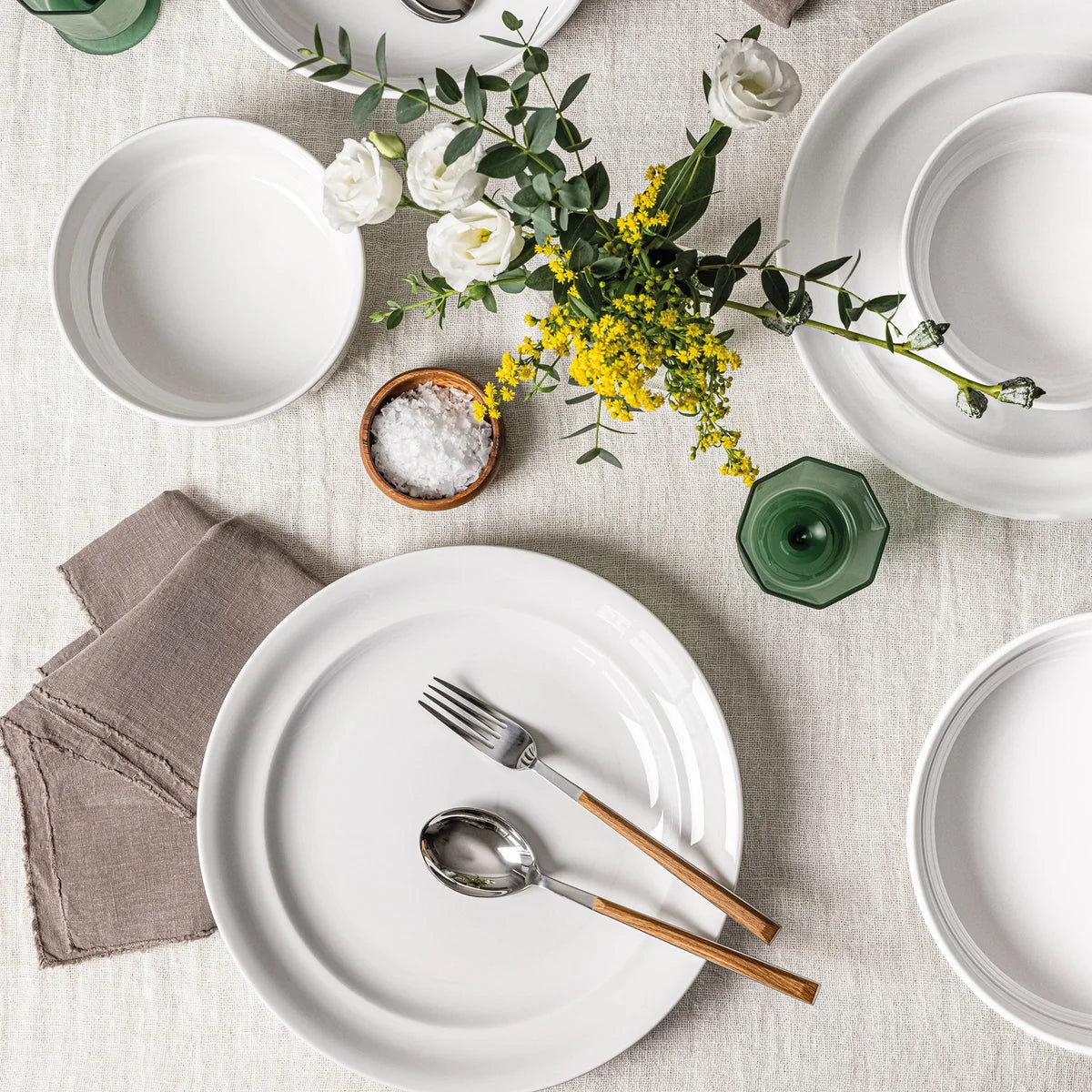 OVER & BACK - Service de Vaisselle de 12 Pièces en Porcelaine -pocerlain-dinnerware-set-costco-1796157-5