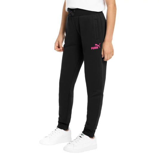 PUMA - Pantalon d'Entrainement en Molleton pour Fille-girls-fleece-jogger-costco-3415670-black-noir-2