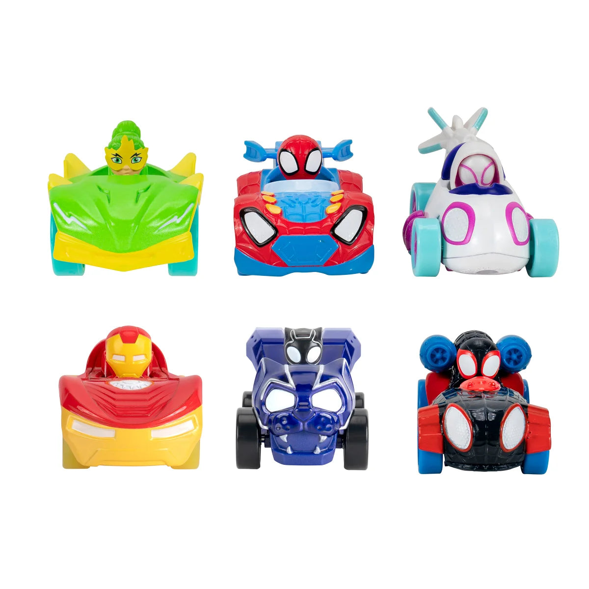 JAZWARES - Spidey et Ses Amis Extraordinaires Ensemble de Circuit Urbain Spidey en Métaux Incroyables-spidey-amazing-metals-city-track-set-costco-1785018-3