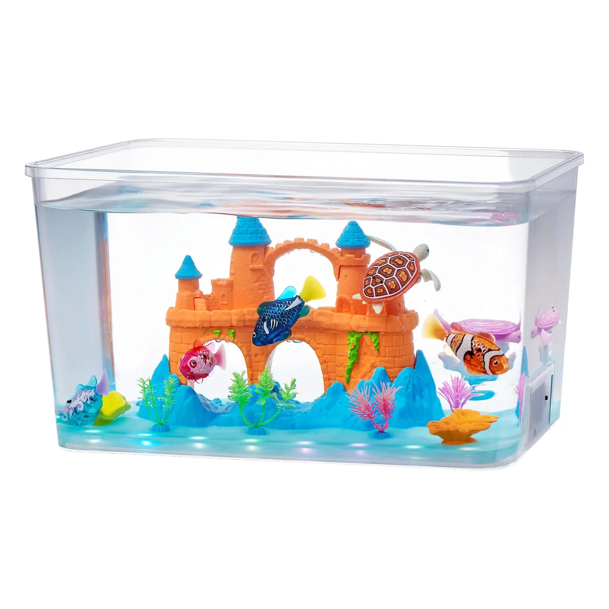 ZURU - Ensemble de Jeu d'Aquarium de Poissons Robo Alive-fish-tank-playset-costco-1784966-4