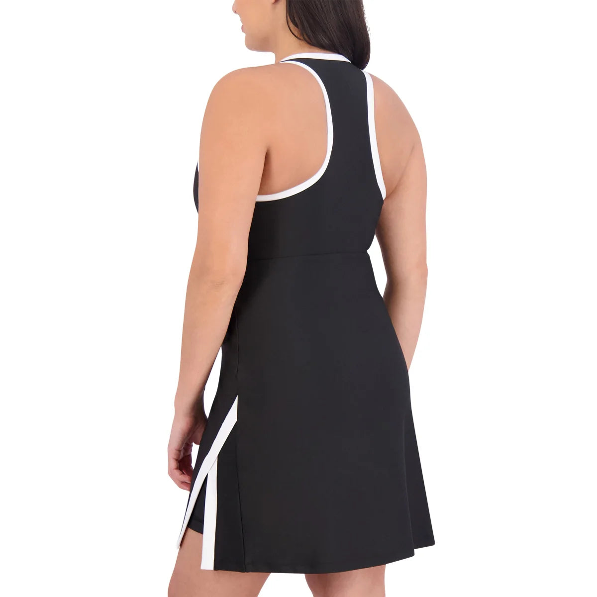 SAGE - Robe Sport avec Short Intérieur pour Femme-women's-active-dress-with-inner-short-costco-1871264-black-noir-3