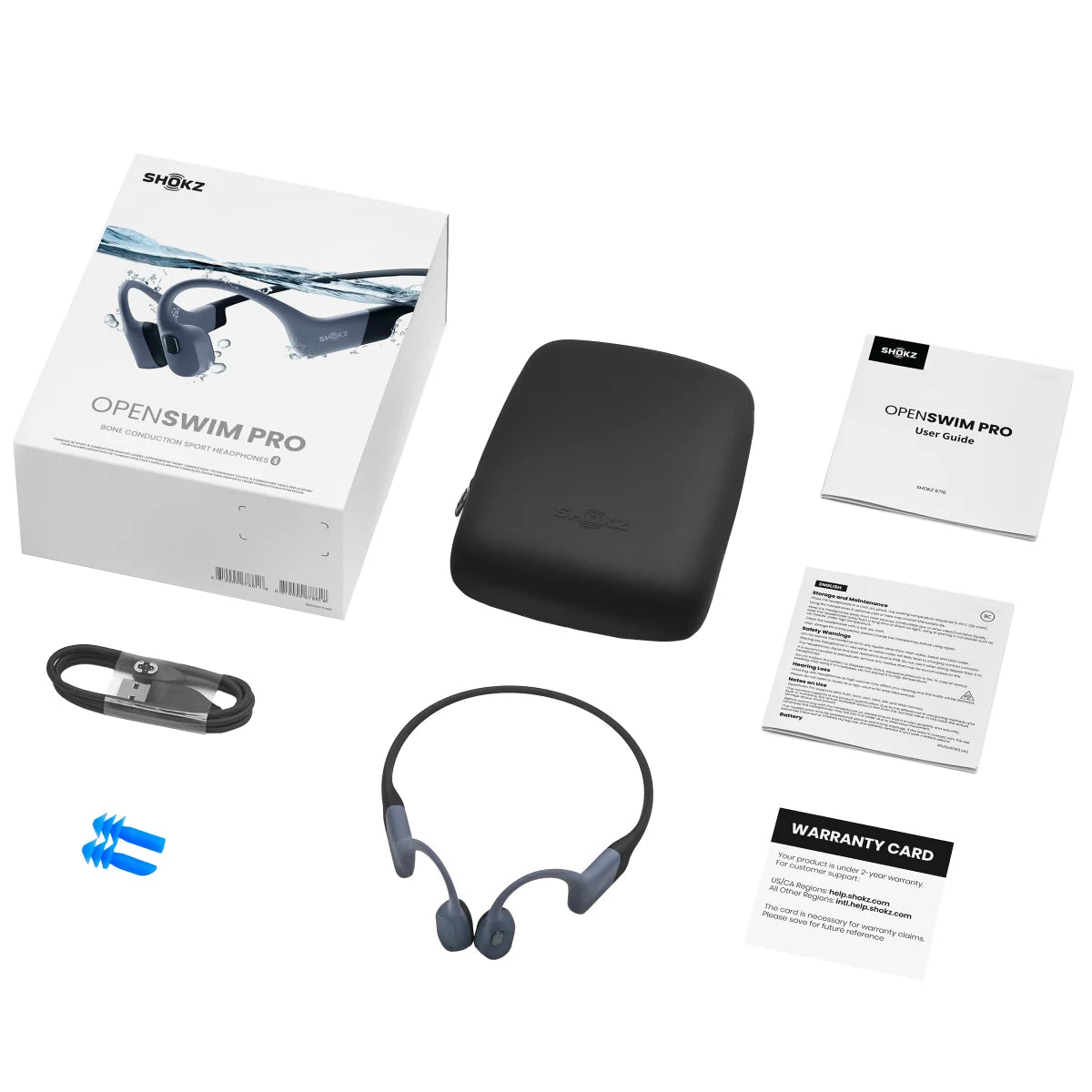SHOKZ - Écouteurs Sport à Conduction Osseuse OpenSwim Pro-headphones-bone-conduction-costco-3824040-3