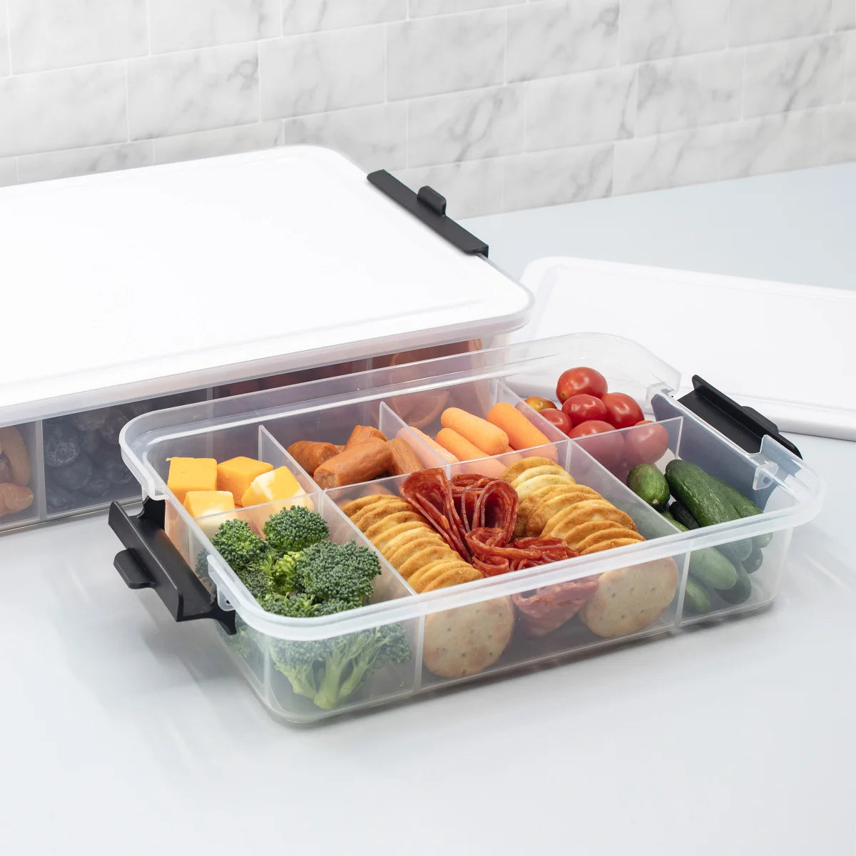 BUID-A-BOARD BY SABATIER - Ensemble de 2 Contenants SnackleBox-pack-costco-1906063-5