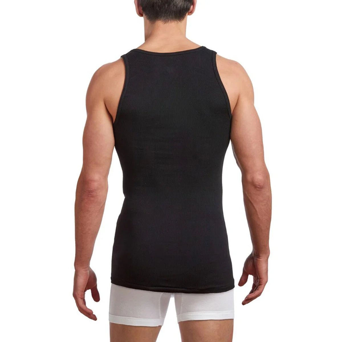 STANFIELD'S - Paquet de 4 Débardeurs Sport pour Homme-pack-athletic-tanks-men's-costco-1564853-black-noir-3