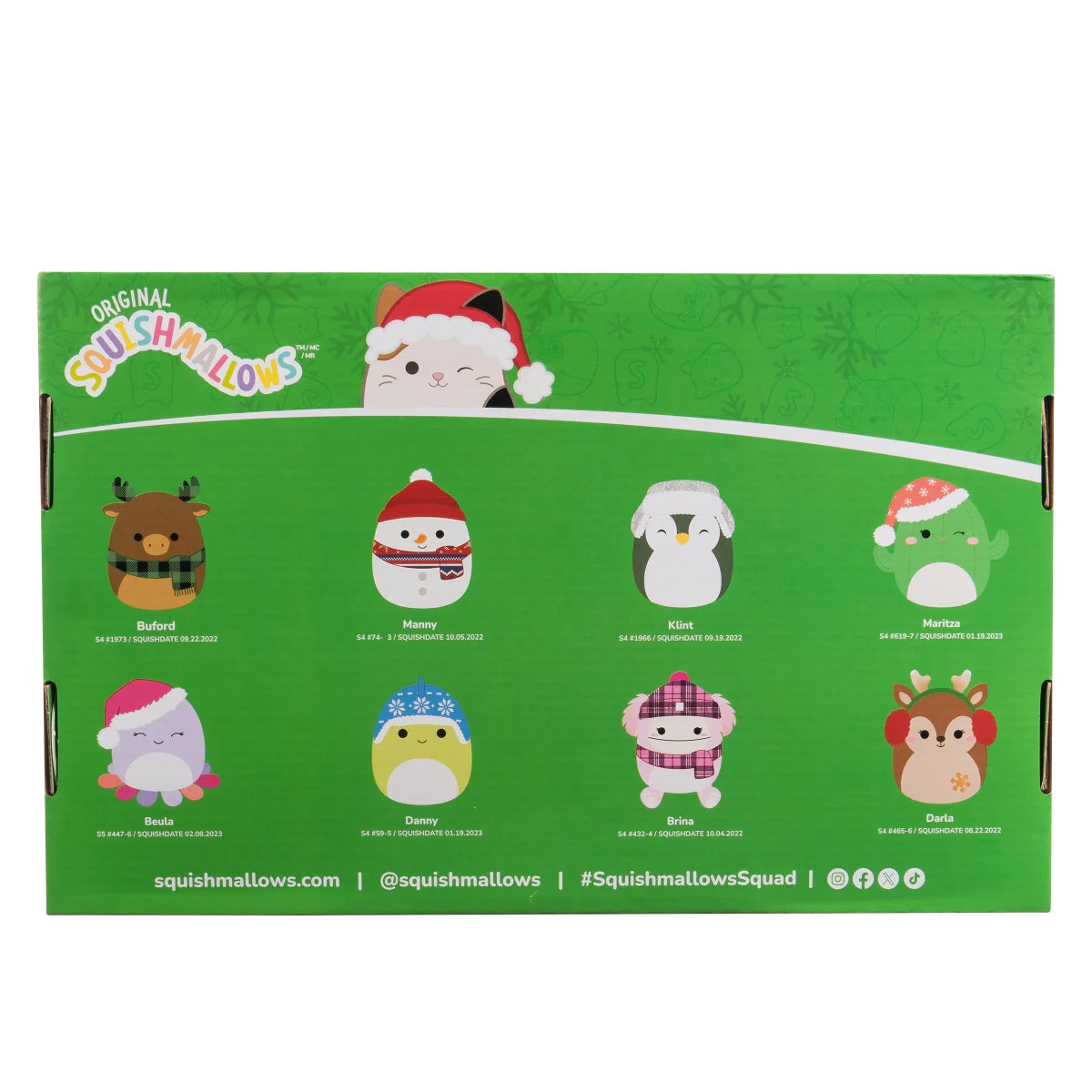 SQUISHMALLOWS - Ensemble de 8 Peluches de Noël-set-8-winter-ornament-costco-1598444-3