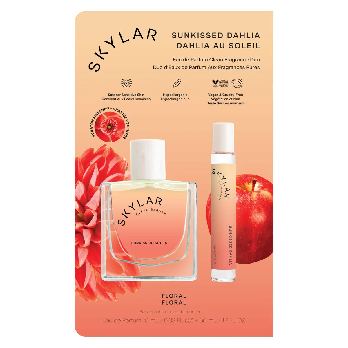 SKYLAR - Duo d'Eau de Parfum *Boite Ouverte*-50-10-ml-costco-orange-dahlia-au-soleil-sunkissed-1881373