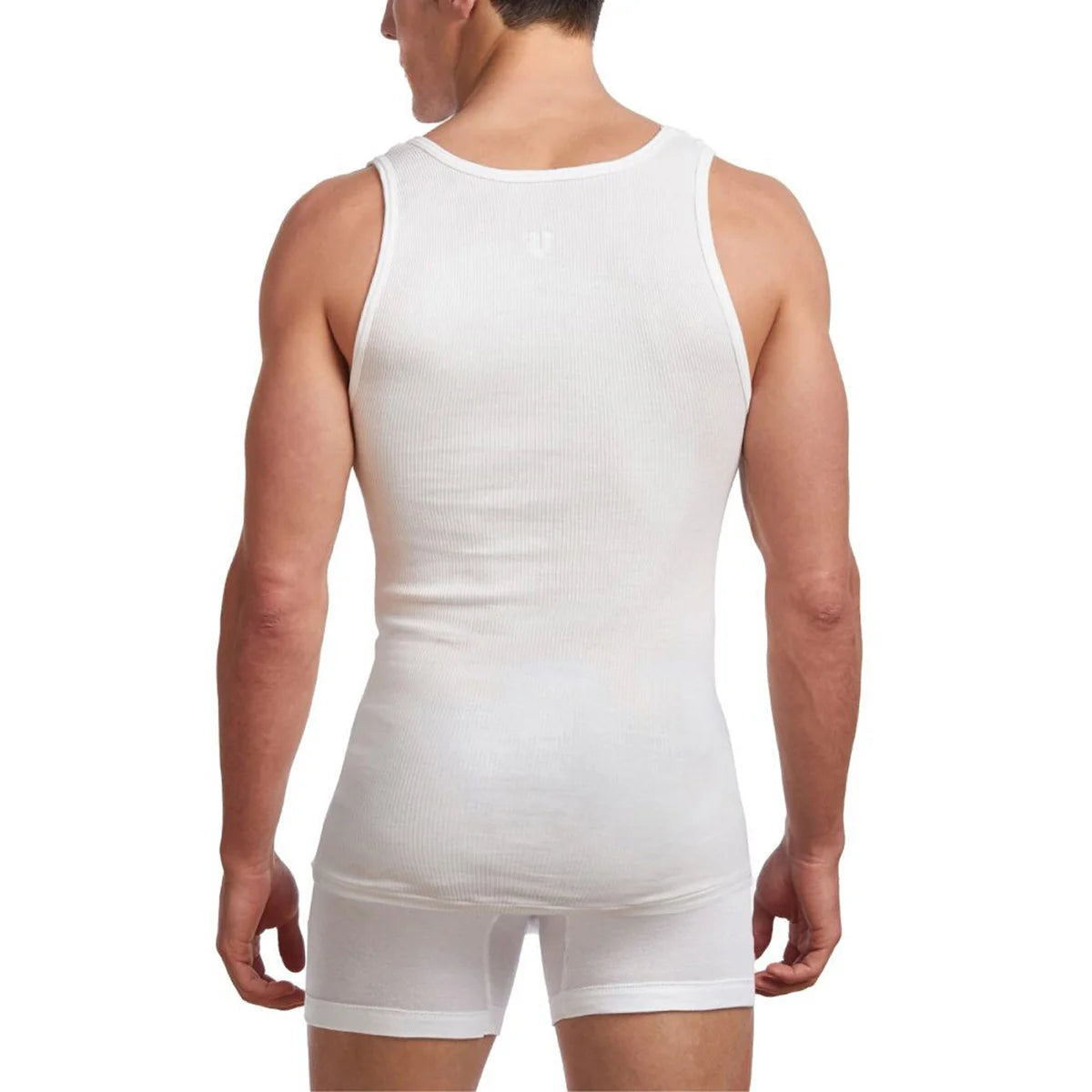 STANFIELD'S - Paquet de 4 Débardeurs Sport pour Homme-pack-athletic-tanks-men's-costco-1564853-white-blanc-3