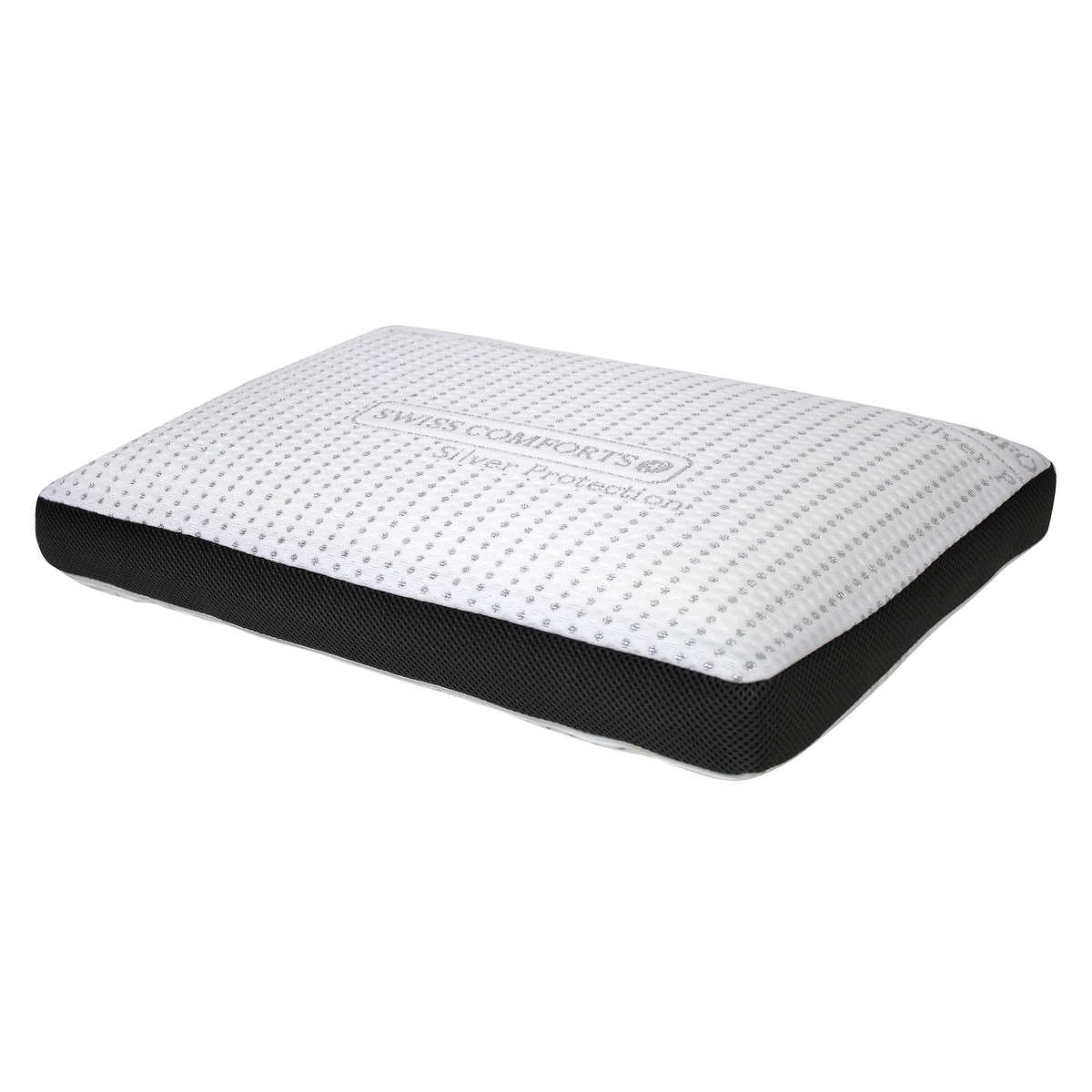 swiss-comfort-oreiller-mousse-mémoire-silver-protection-memory-foam-pillow