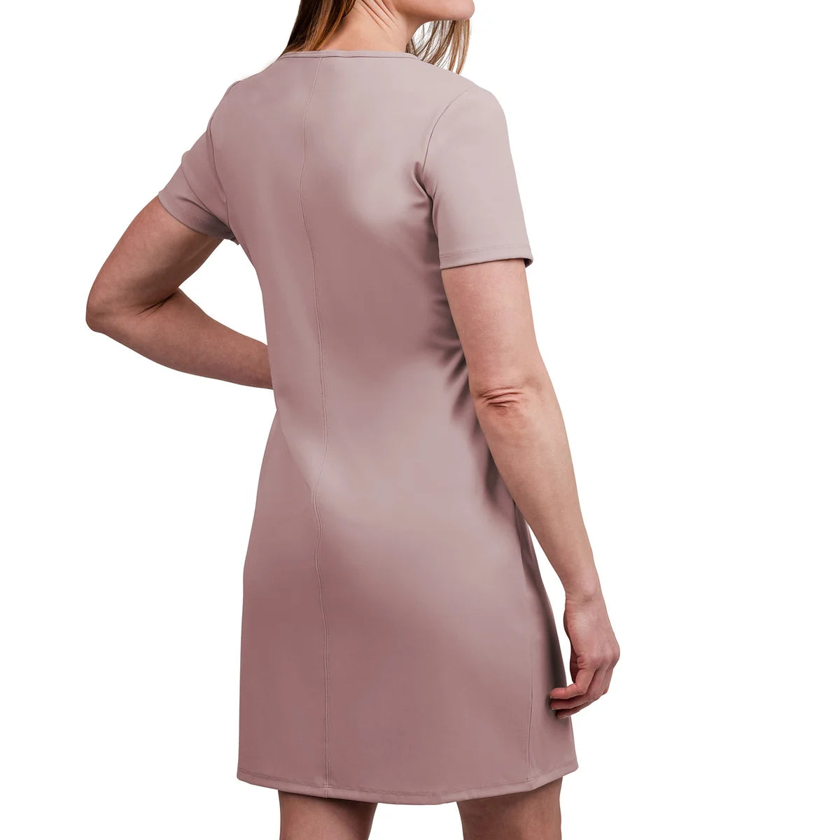 TUFF ATHLETICS - Robe T-Shirt pour Femme-DRESS-WOMEN'S-COSTCO-1837242-TAUPE-HAVANE-TAN-5