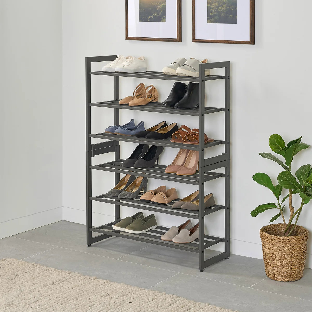 NEATFREAK - Étagère à Chaussures Empilable à 3 Niveaux-tier-stackable-shoe-rack-costco-1886523-7