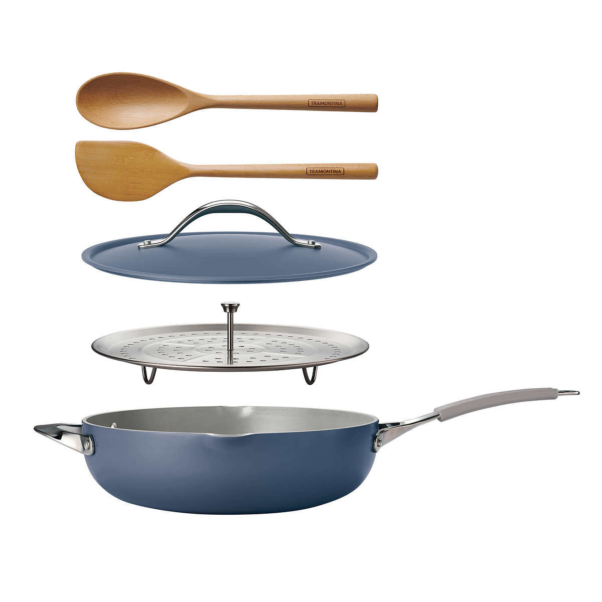tramontina- ensemble-5-pièces-poêle-all-in-one-plus-pieces-pan