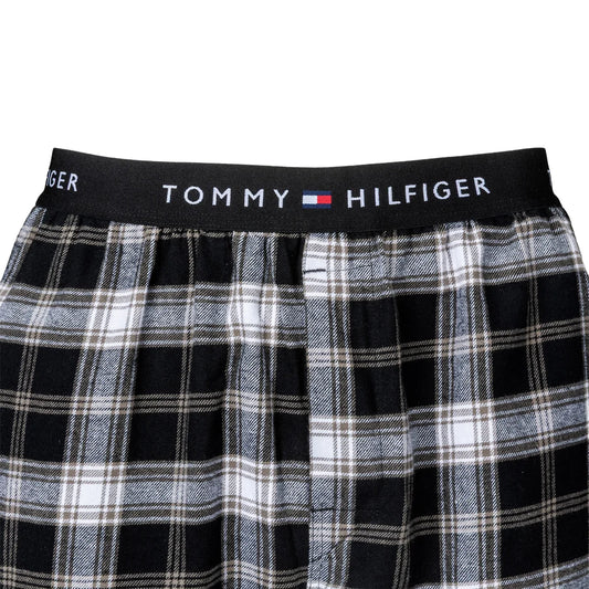 TOMMY HILFIGER - Paquet de 2 Pantalons de Flanelle Pour Homme-Mens-2-Pack-Flannel-Pants-Noir-Black-3333382-1924805