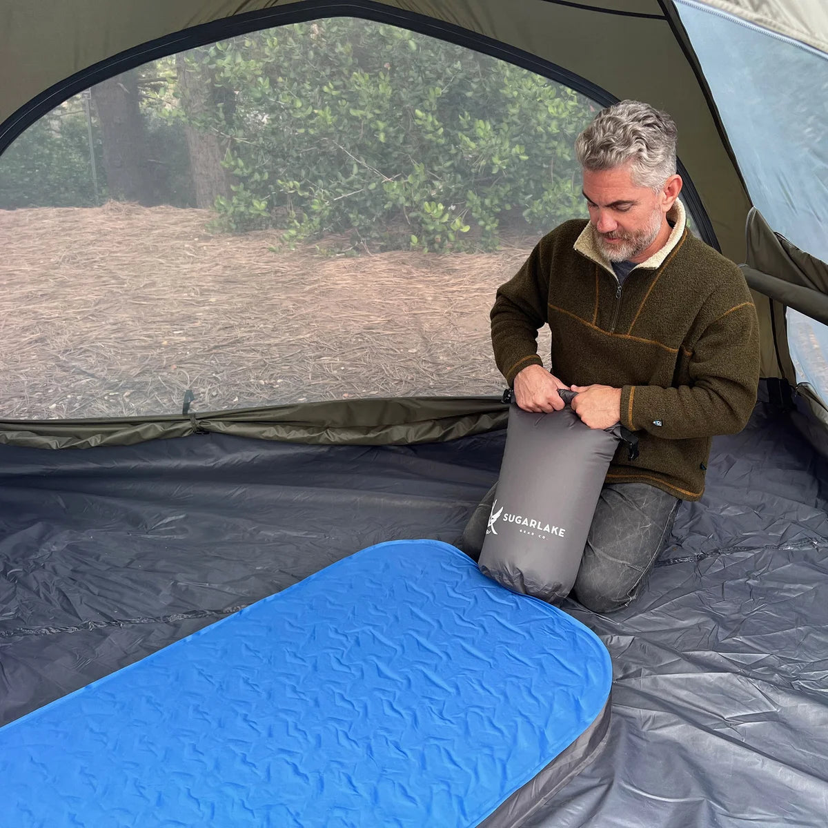 SUGARLAKE GEAR CO. - Matelas de Sol 3D Autogonflant-self-inflating-sleep-pad-costco-1858985-9