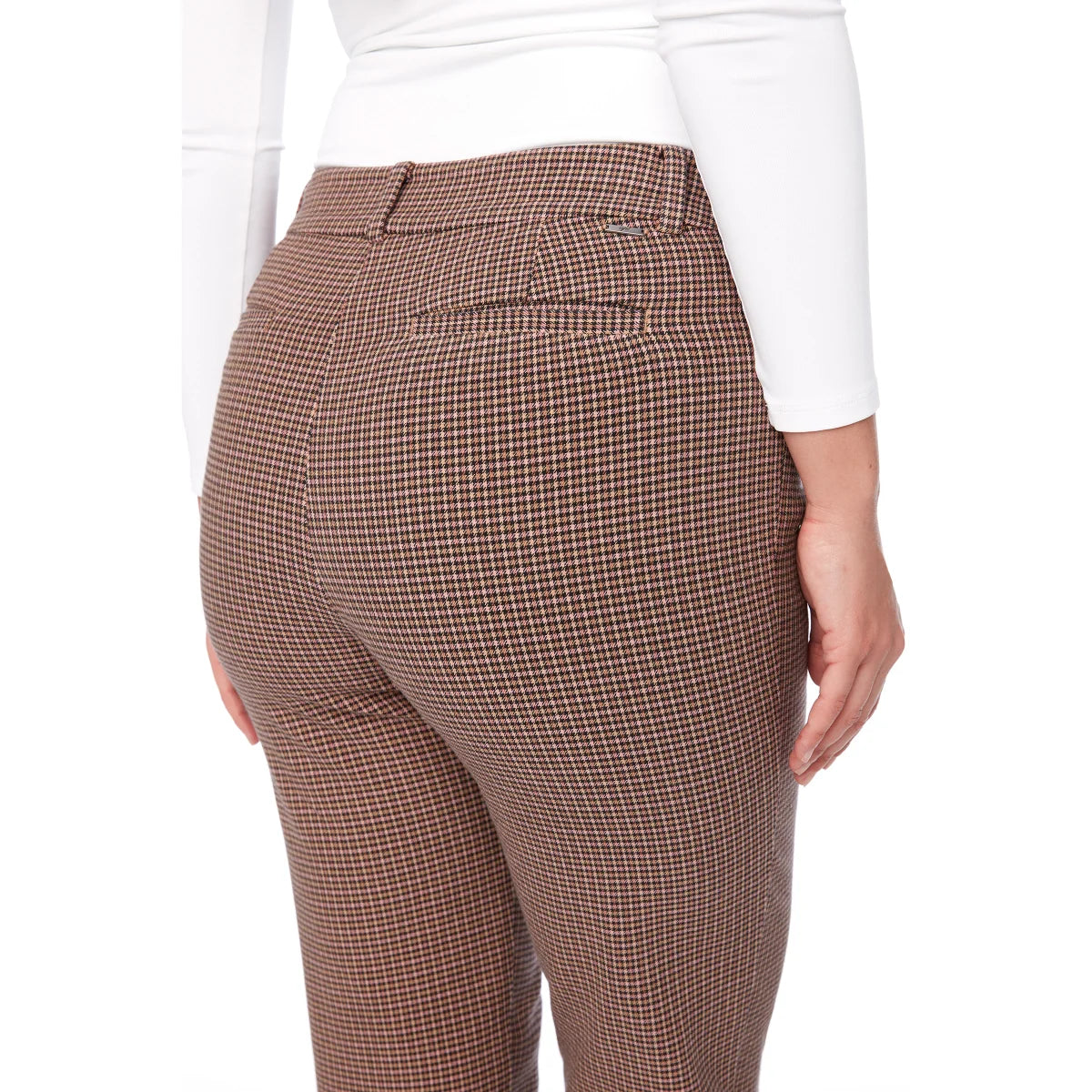 UP! - Pantalon en Coton Extensible pour Femme-women's-stretch-coton-pants-costco-2816134-brun-brown-5